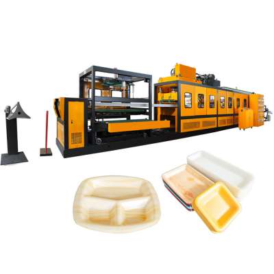 making disposable plates fast food box packaging machine